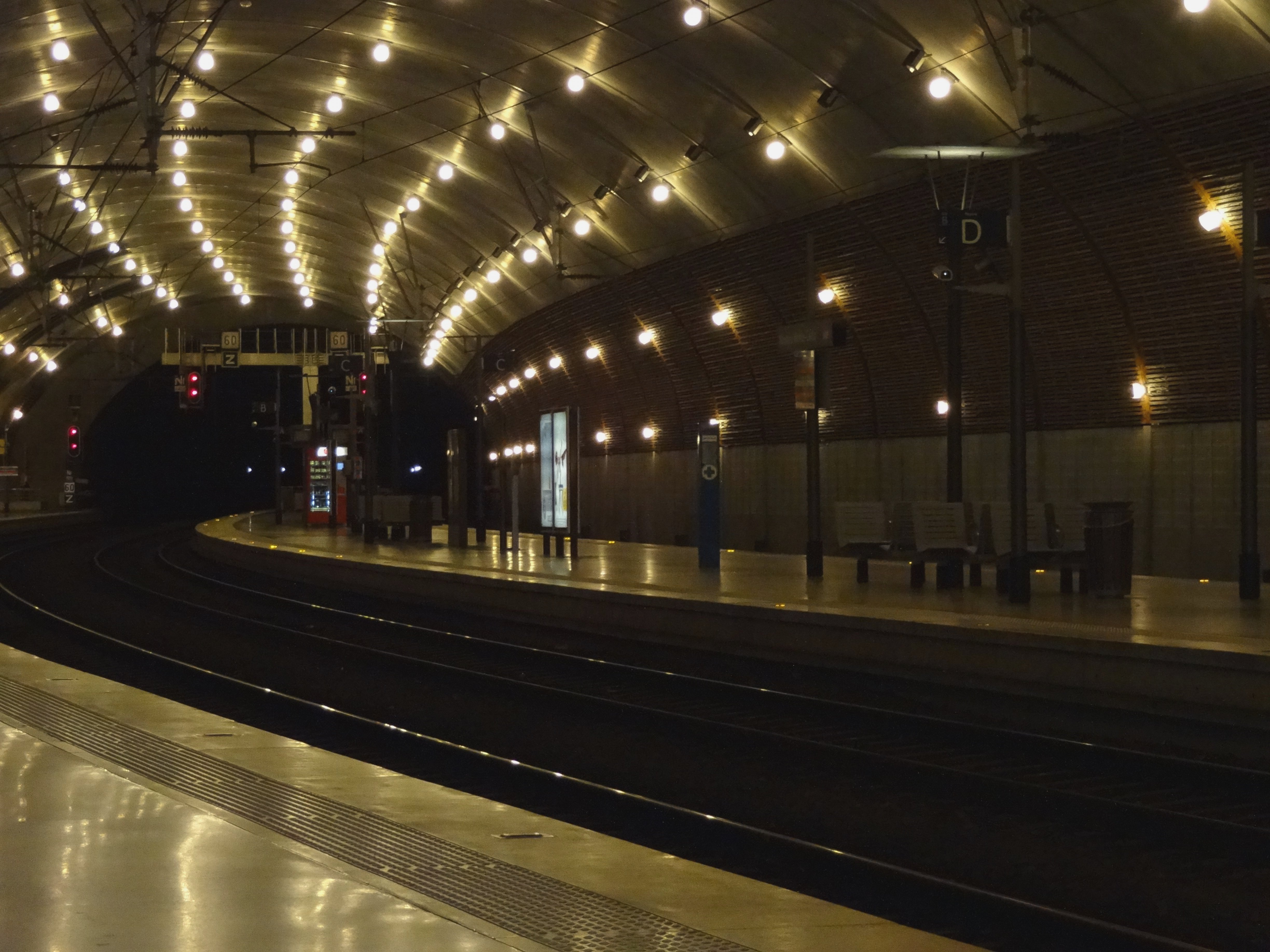 Gare de Monaco-Monte-Carlo à partir de 1999